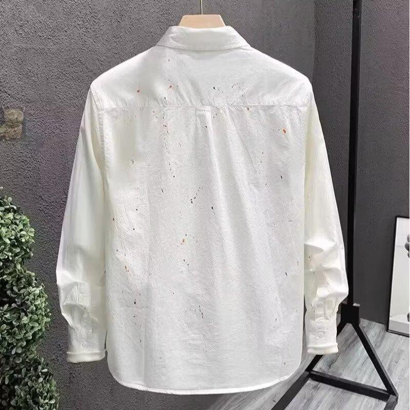 Womens Autumn Paisley Embroidered Shirt  |  Tops Clothing Fresh White