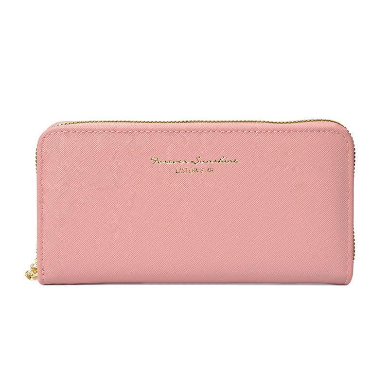 Womens Ava Colorblocked Pebbled Leather Zip Bifold Wallet  |  Bifold Wallets Bifold Wallets Bifold Wallets