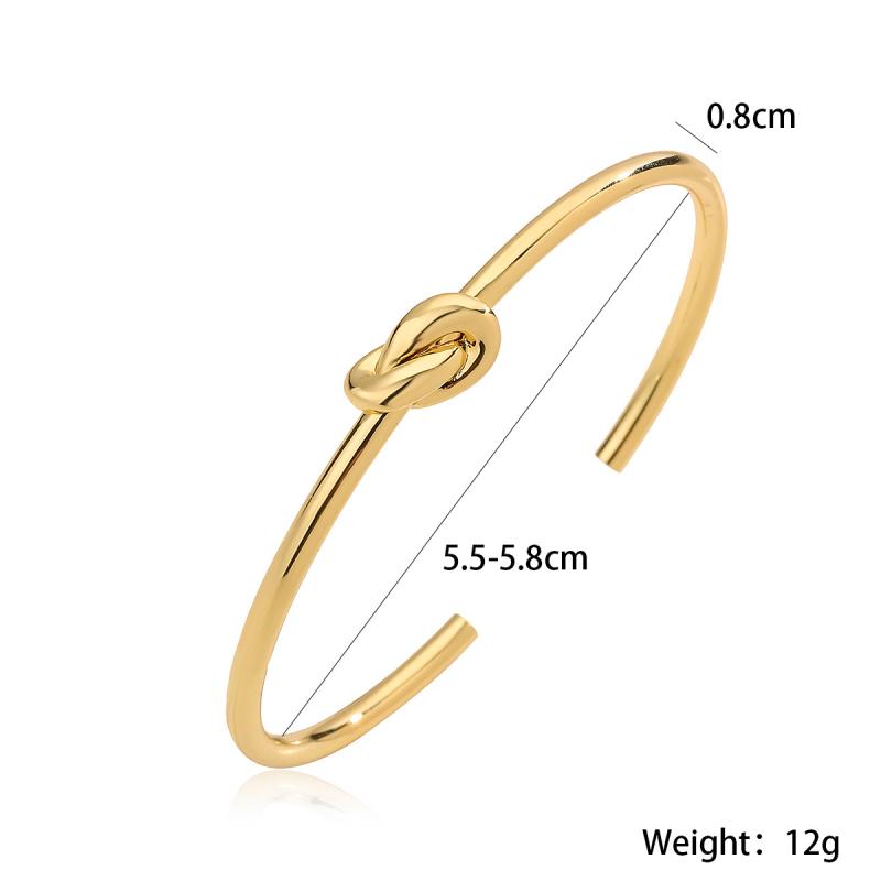 Womens Double Knot Hinged Bangle  |  Bracelets Bracelets Bracelets