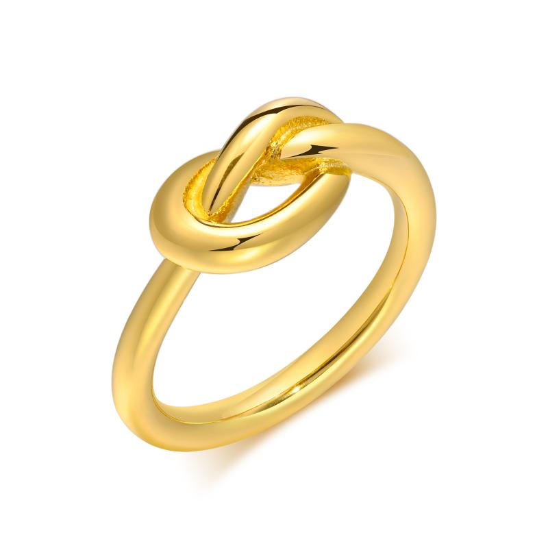 Womens Double Knot Ring  |  Rings Jewelry & Watches Gold