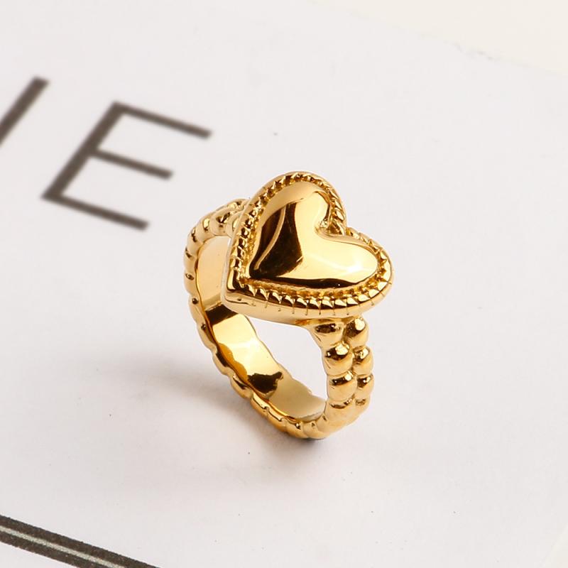 Womens Golden Hour Heart Ring  |  Rings Jewelry & Watches Gold