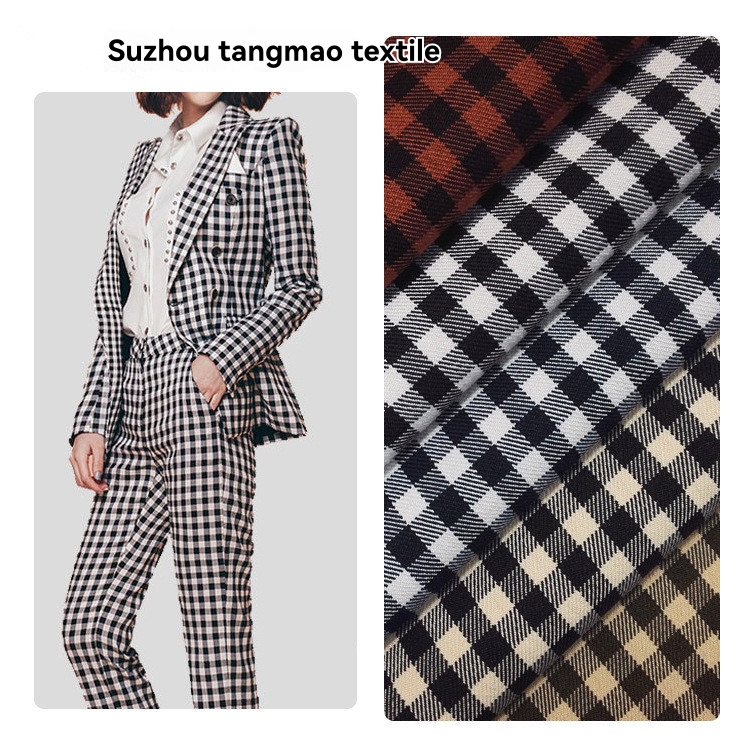 Womens Spring Gingham Blazer  |  Jackets & Coats Clothing Black